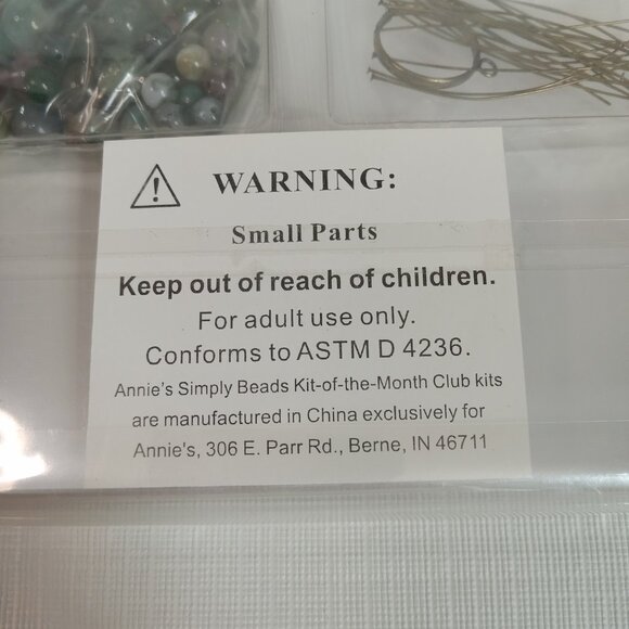 Annie's Simply Beads Kit of the Month Club Sophisticated Stones Jewelry DIY Set - Picture 4 of 7